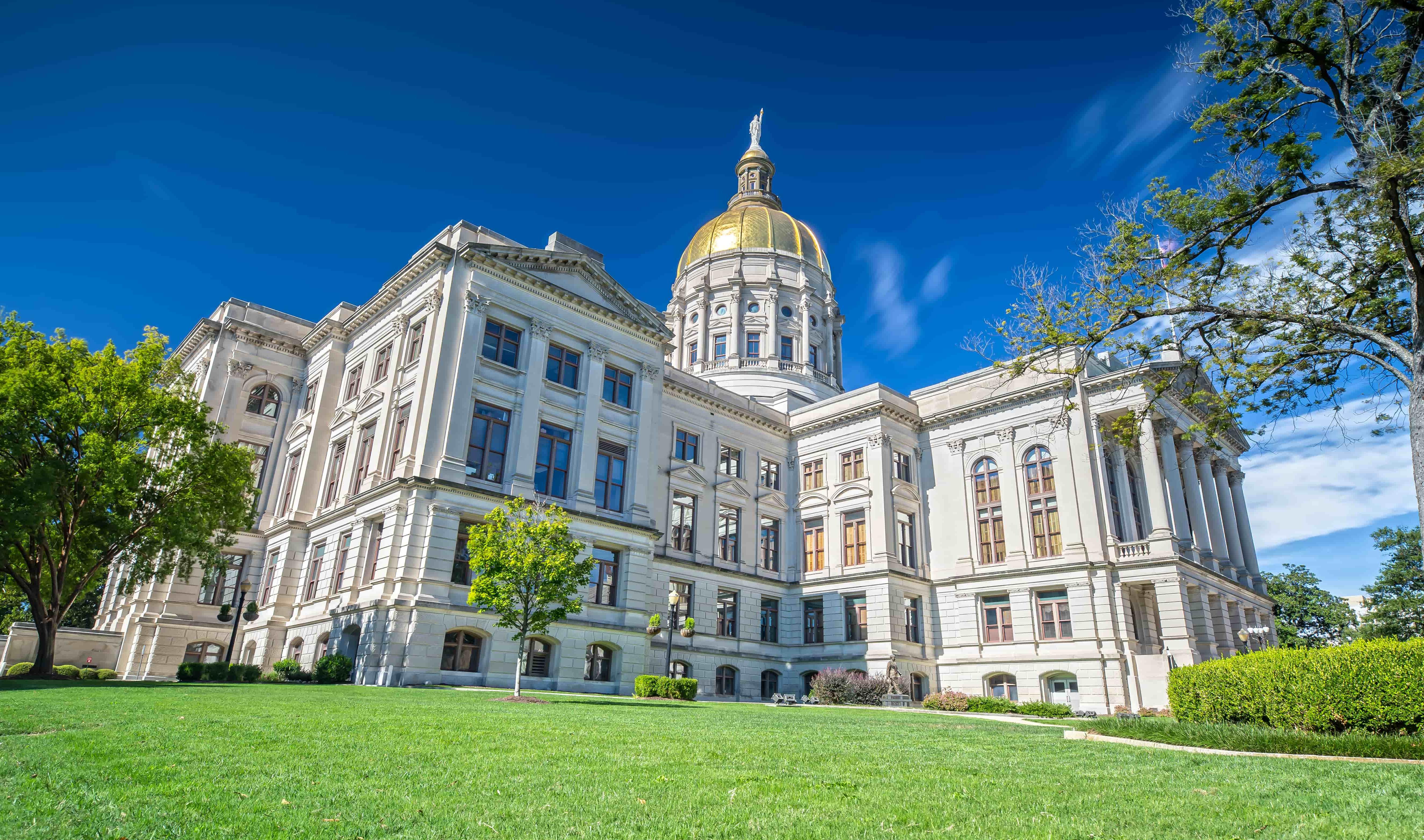 Georgia capital building.